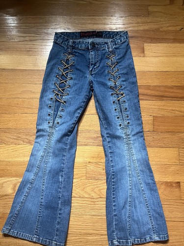 Jeans allacciati mudd bambina - allacciati,