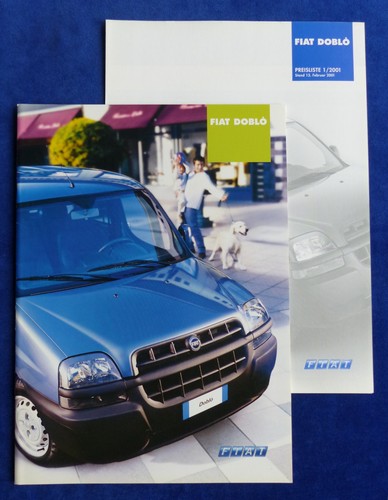 Fiat doblo 2001 brochure - -,