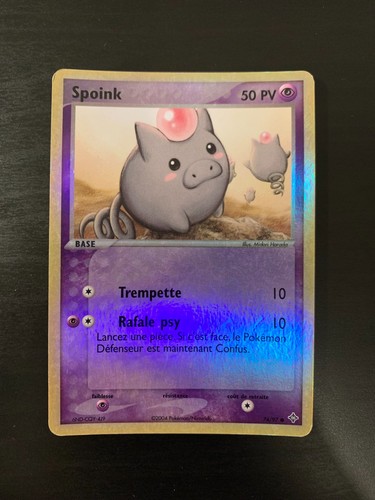 Carte pokémon spoink 74 97 - carte,