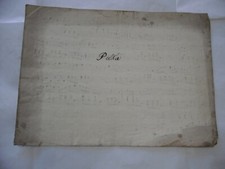 ANTICO VECCHIO MANOSCRITTO