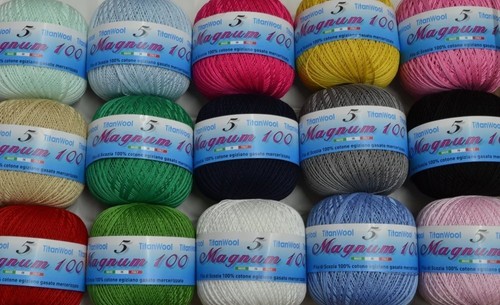 Gomitolo puro cotone filo - , di