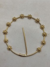 Stellario 8 cm dorato 12