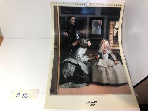 Calendario artistico olivetti - artistico,