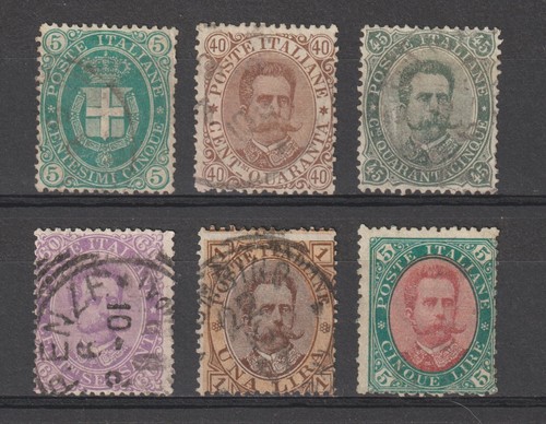Italia regno 1889 effige di - regno, 1889,