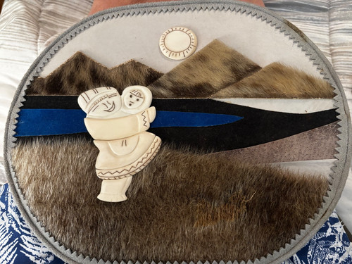 Vintage inuit madre bambino - vintage,
