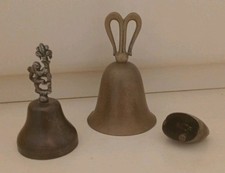 LOTTO 3 PICCOLE CAMPANELLE IN METALLO 