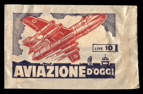 Bustina lampo aviazione - bustina, d'oggi
