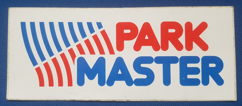 Park master adesivo - park,