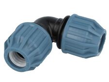 Jason Giunto di Morsetto in PP, Angolo 90° - per Tubo in PE - Omologato DVGW