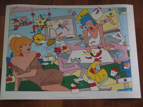 François pop comic art print - françois,