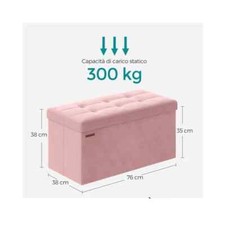 PUFF POUF CONTENITORE ECOPELLE