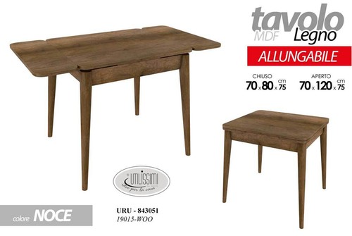 Tavolo allungabile legno - tavolo,