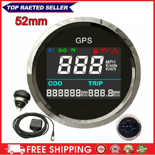 52mm digitale lcd gps - 52mm,