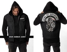 SONS OF ANARCHY Denim Nero