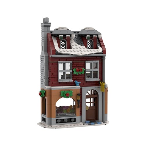 Moc 154035 villaggio invernale - moc-154035,