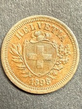 1898B SVIZZERA 1 RAPPEN - KM# 3.1 BELLA MONETA GRADO CON SPEDIZIONE GRATUITA (2)