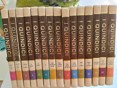 Enciclopedia quindici - enciclopedia, "