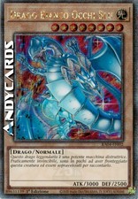 DRAGO BIANCO OCCHI BLU