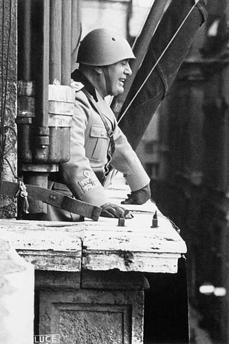 Duce benito mussolini balcony - duce,
