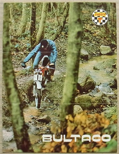 Brochure vendita moto bultaco - vendita,