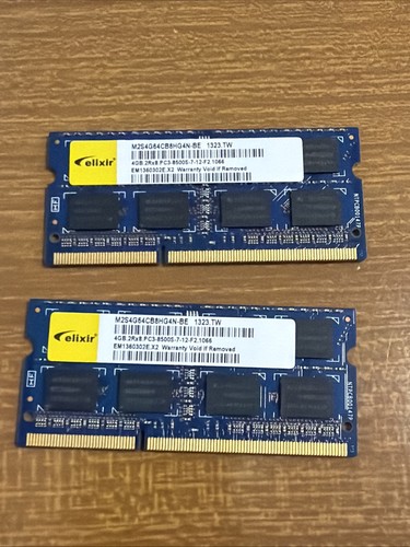 2x4gb ram elixir ddr3 dimm - ram,