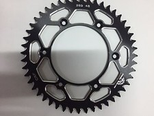 CORONA IN ERGAL 48 DENTI HONDA CRF R X 4T 250 300 450 500 2015 NERA NERO