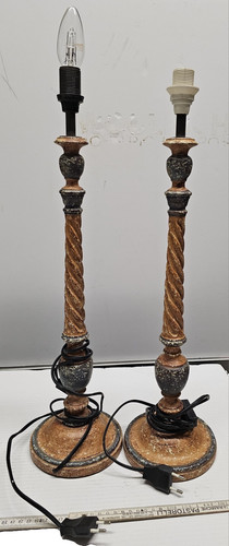 Coppia lampade antiche - coppia,