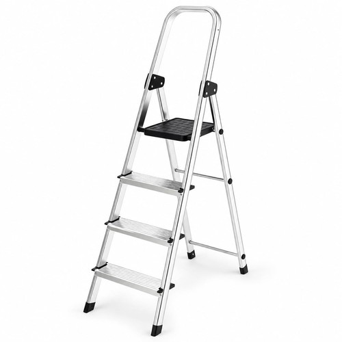 Scala alluminio gradini - 4,