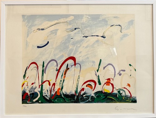 Mario schifano ninfee - -,