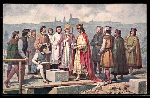 Cartolina praga posa della - cartolina,