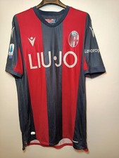 maglia bologna calcio Shirt Trikot Jersey Camisetta Maillot Match Worn? #35