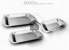 TRIS PIATTI DA PORTATA ACCIAIO