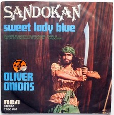 DISCO VINILE 45 GIRI OLIVER ONIONS SANDOKAN SWEET LADY ONIONS ITALY 1976