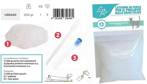 Kit prelievo urine gatto