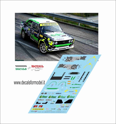 Decals fiat 131 abarth - decals,