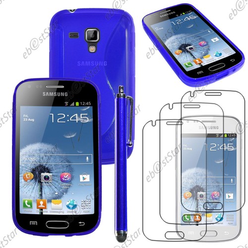 Housse coque silicone bleu - housse,