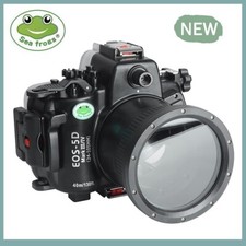 Custodia fotocamera subacquea SeaFrogs 40M/130ft per Canon 5D III Mark IV 5D3 5D4