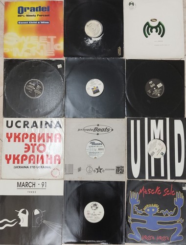 Blocco vinili anni 90 - 12,