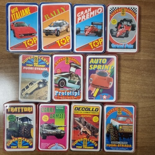 Lotto mazzi carte series - 11,