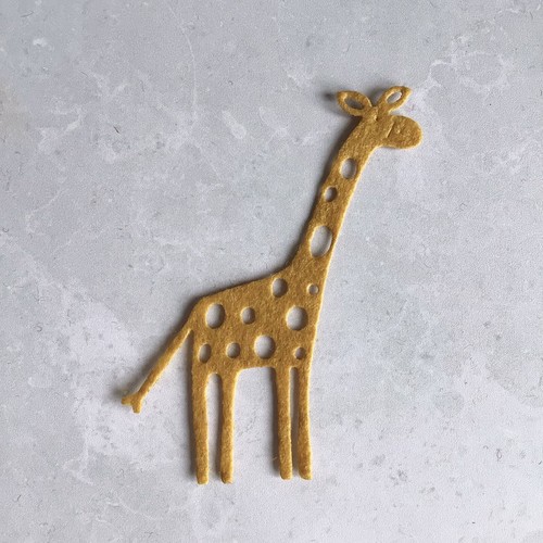 Giraffa feltro giraffe - feltro,,