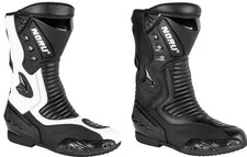 STIVALI MOTO RACING PELLE ANTI TORSIONE SLIDERS ASPIDEX  41 42 43 44 45 46