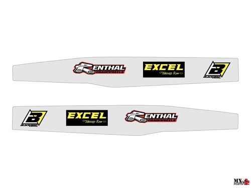 Adesivi forcellone ktm exc - forcellone, 250