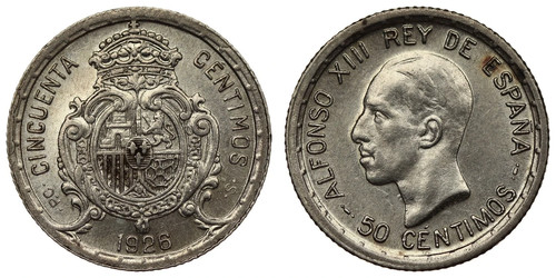 Spagna centimos 1926 - spagna,