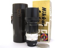 Nikon MF Nikkor-H 300mm 4.5 Teleobiettivo Analogico Garanzia 1 anno