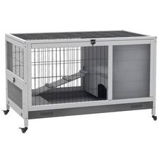 Pawhut conigliera legno con - pawhut,