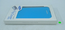 Custodia flip cover Samsung Galaxy Note 2 N7100 blu chiaro. PC97