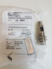 IFM OGE701 + OGS701 ricevitore + trasmettitore laser punto rosso Diam 18 mm