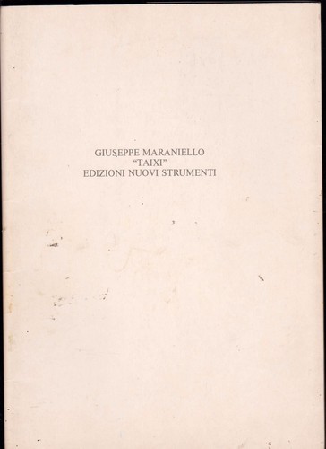 Giuseppe maraniello taixi - maraniello,