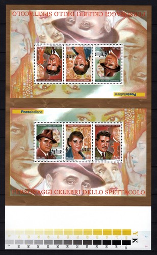 Varietà foglietto personaggi - varietà,