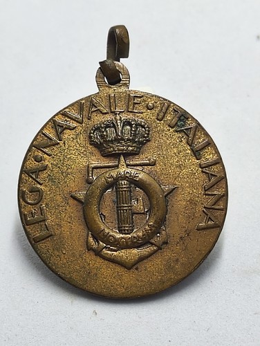 Medaglia lega navale italiana - lega,